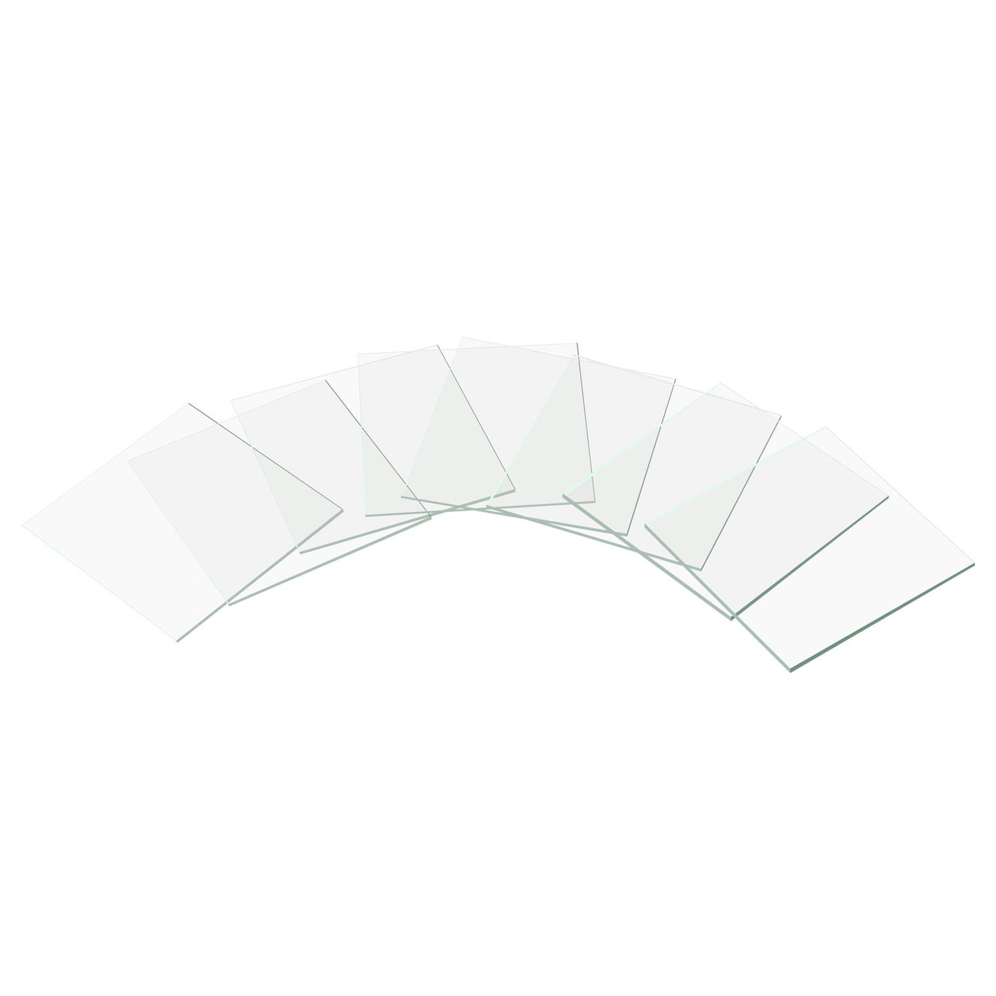 QUNSE 100 Pieces Pre-Cleaned Square Microscope Coverslips, 0.87" x 0.87" x 0.04" Cover Glass, High Clarity Optical Accessories for Lab, Classroom, Students and Teachers