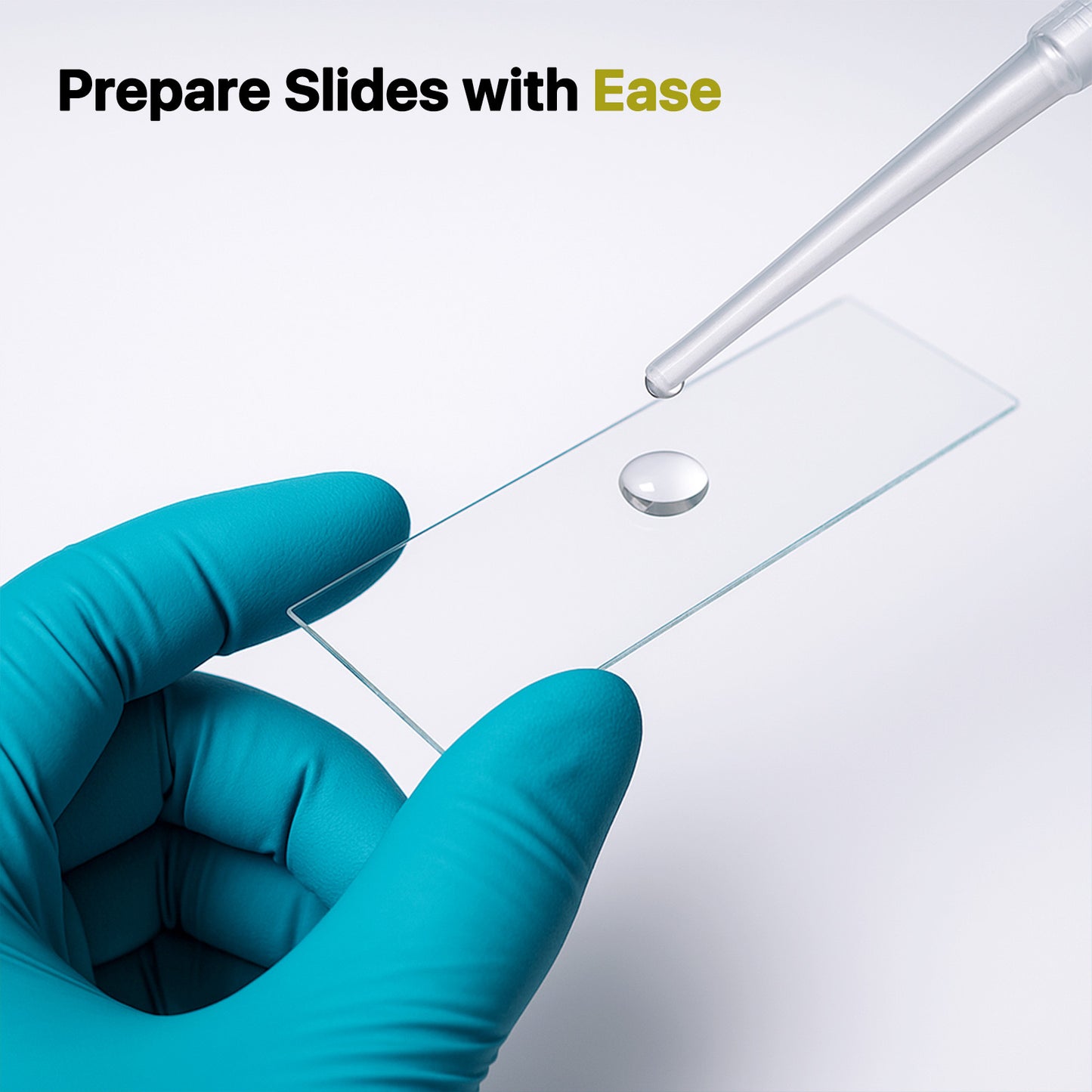 QUNSE 50 Pieces Pre-Cleaned Ground Edge Glass Microscope Slides, Standard Size 1" x 3" x 0.04", with Safe 45° Clipped Corners, for Students, Teachers, Classroom and Lab Use